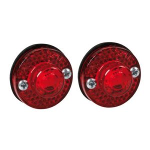 Lampa Φώτα Ογκου Φορτηγού 24V 1 Led 2τεμ Κόκκινα R-14