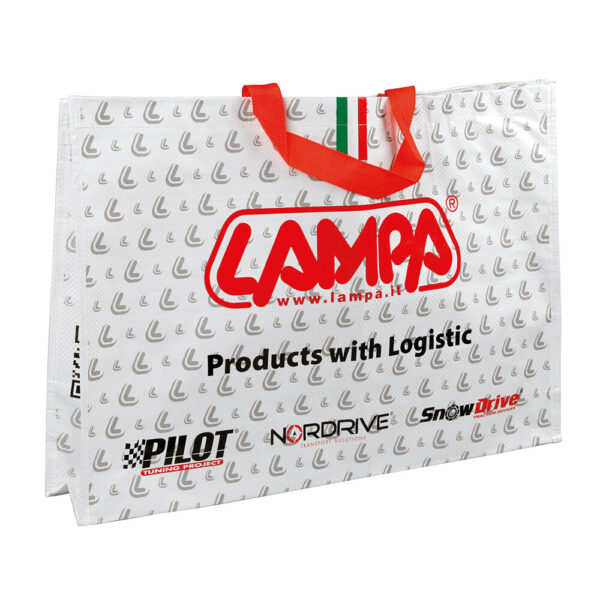 Lampa ΤΣΑΝΤΑ ΧΑΡΤΙΝΗ ΔΙΑΦΗΜΙΣΤΙΚΗ ΜΕ ΛΑΒΕΣ LAMPA (L) 540x380x110mm
