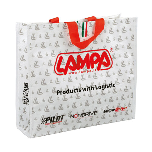 Lampa ΤΣΑΝΤΑ ΧΑΡΤΙΝΗ ΔΙΑΦΗΜΙΣΤΙΚΗ ΜΕ ΛΑΒΕΣ LAMPA (S) 400x350x100mm