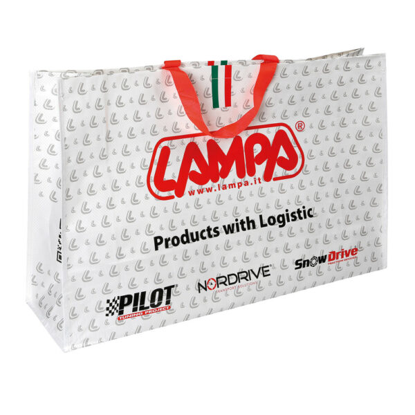 Lampa ΤΣΑΝΤΑ ΧΑΡΤΙΝΗ ΔΙΑΦΗΜΙΣΤΙΚΗ ΜΕ ΛΑΒΕΣ LAMPA (XL) 695x455x185mm