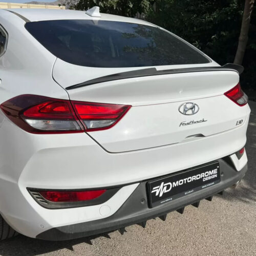 Motordrome Αεροτομή Πορτ Μπαγκάζ για Hyundai i30 Fastback 2016+  από ABS Motordrome Design – 1 τεμ.