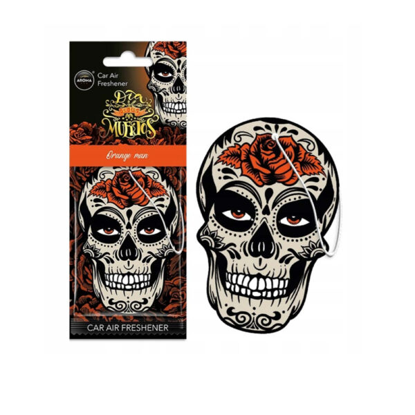 Amio ΑΡΩΜΑΤΙΚΟ ΚΡΕΜΑΣΤΟ AROMA CAR MUERTOS ORANGE MAN ISLAND DRIFTWOOD ΑMiO - 1 TEM.
