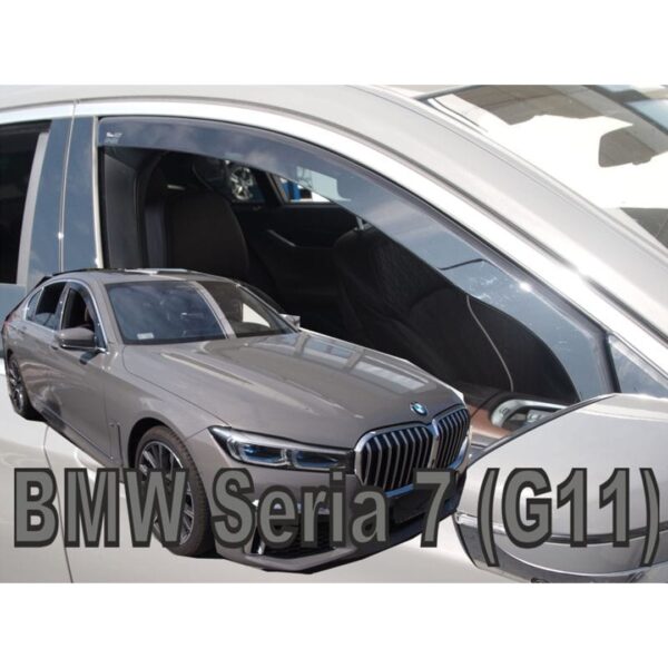 Heko ΑΝΕΜΟΘΡΑΥΣΤΕΣ ΓΙΑ BMW 7 G11 4D 2015-2021 ΖΕΥΓΑΡΙ ΑΠΟ ΕΥΚΑΜΠΤΟ ΦΙΜΕ ΠΛΑΣΤΙΚΟ HEKO - 2 ΤΕΜ.