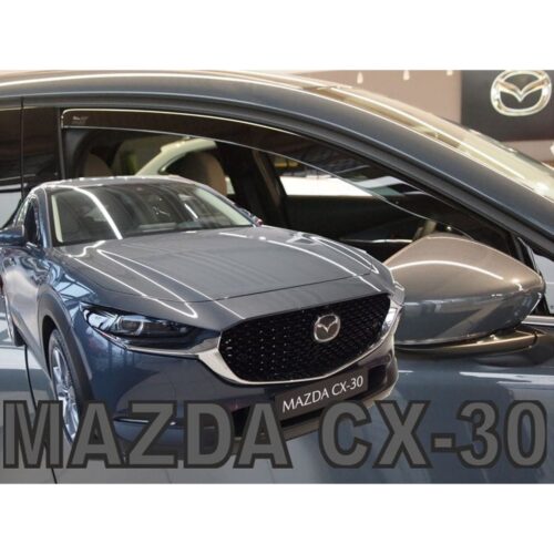 Heko ΑΝΕΜΟΘΡΑΥΣΤΕΣ ΓΙΑ MAZDA CX-30 5D 2019+  ΖΕΥΓΑΡΙ ΑΠΟ ΕΥΚΑΜΠΤΟ ΦΙΜΕ ΠΛΑΣΤΙΚΟ HEKO – 2 ΤΕΜ.