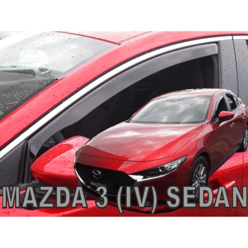 Heko ΑΝΕΜΟΘΡΑΥΣΤΕΣ ΓΙΑ MAZDA 3 4D 2019+  ΖΕΥΓΑΡΙ ΑΠΟ ΕΥΚΑΜΠΤΟ ΦΙΜΕ ΠΛΑΣΤΙΚΟ HEKO – 2 ΤΕΜ.