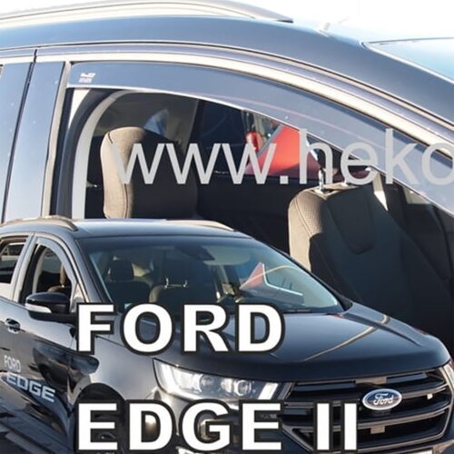 Heko ΑΝΕΜΟΘΡΑΥΣΤΕΣ ΓΙΑ FORD EDGE 5D 2016+ ΖΕΥΓΑΡΙ ΑΠΟ ΕΥΚΑΜΠΤΟ ΦΙΜΕ ΠΛΑΣΤΙΚΟ HEKO – 2 ΤΕΜ.