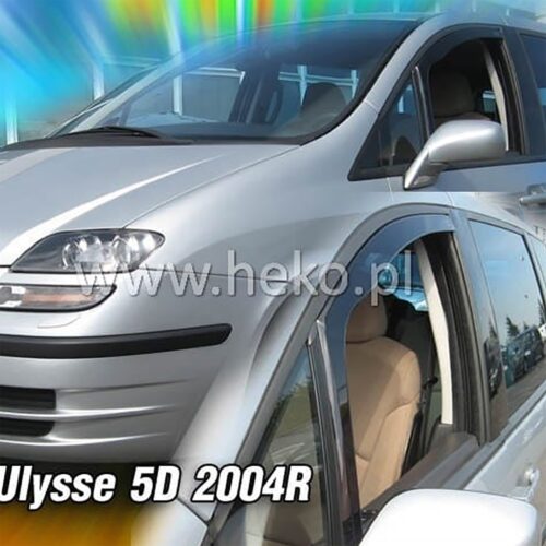 Heko ΑΝΕΜΟΘΡΑΥΣΤΕΣ ΓΙΑ FIAT ULYSSE 5D 2003-2007 ΖΕΥΓΑΡΙ ΑΠΟ ΕΥΚΑΜΠΤΟ ΦΙΜΕ ΠΛΑΣΤΙΚΟ HEKO – 2 ΤΕΜ.