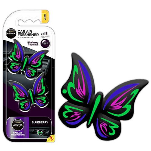 Amio ΑΡΩΜΑΤΙΚΟ (ΚΡΕΜΑΣΤΟ ή ΑΕΡΑΓΩΓΟΥ) AROMA FANCY SHAPES ΠΕΤΑΛΟΥΔΑ – BLUEBERRY AMiO – 1 ΤΕΜ.