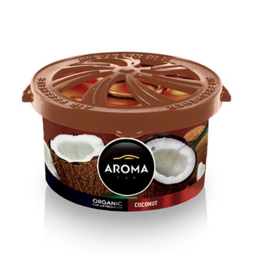 Amio ΑΡΩΜΑΤΙΚΟ ΣΕ ΚΟΝΣΕΡΒΑ AROMA ORGANIC – ΚΑΡΥΔΑ (COCONUT) 40gr – 1 ΤΕΜ.