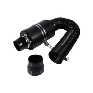 Simoni Racing ΒΑΡΕΛΑΚΙ CARBON Φ63  24cm ΜΕ ΣΩΛΗΝΑ ΣΠΙΡΑΛ ΑΕΡΑ ΜΑΥΡΟ 27-95 cm SIMONI RACING - 1 TEM.