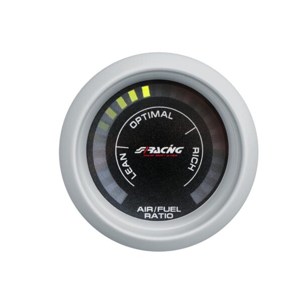 Simoni Racing HALLMETER ΨΗΦΙΑΚΟ 52mm ΜΑΥΡΟ ΜΕ ΚΥΚΛΙΚΗ ΕΝΔΕΙΞΗ ΜΕΤΡΗΣΕΩΝ