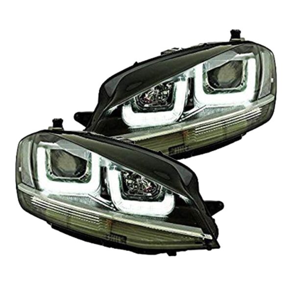 Diederichs ΦΑΝΑΡΙΑ ΓΙΑ VW GOLF 7 3D/5D 2012+ TUBELIGHT CHROME - 2 ΤΕΜ.