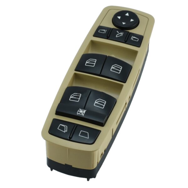 Mcar MERCEDES W251/W164/X164  ΠΟΛΛΑΠΛΟΣ ΔΙΑΚΟΠΤΗΣ ΠΑΡΑΘΥΡΩΝ ΜΕ ΠΛΑΙΣΙΟ - 3 PIN (orig.2518300390) (CREAM)