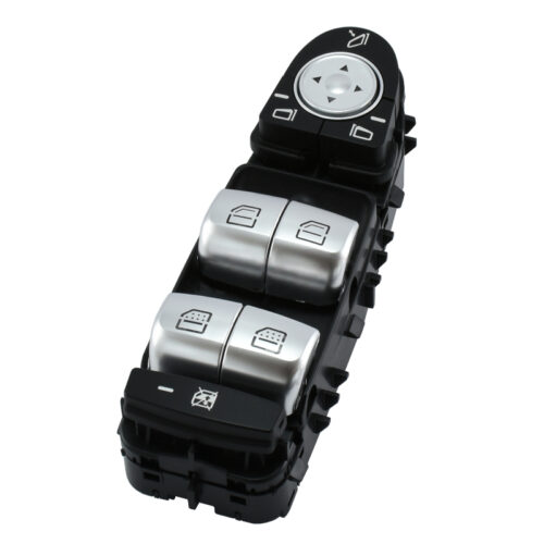 Mcar MERCEDES W213 – W222 ΟΔΗΓΟΥ WEBBED ΜΑΥΡΟ ΚΟΥΜΠΙ /ΛΕΥΚΟ ΦΩΣ  ΔΙΑΚΟΠΤΗΣ ΠΑΡΑΘΥΡΟΥ