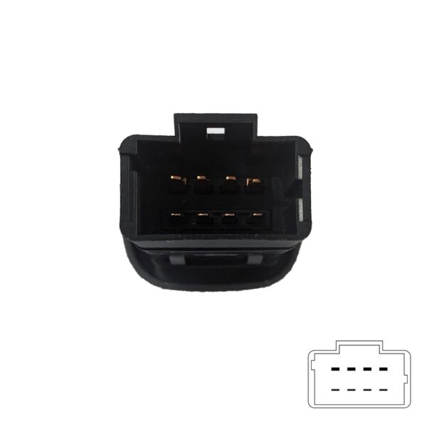 Mcar RENAULT CLIO ΔΙΑΚΟΠΤΗΣ ΑΛΑΡΜ  - 8 PIN (ORIG. 7700421820) - Image 4