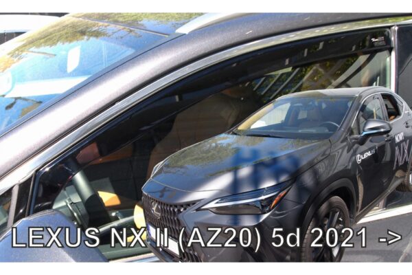 Heko ΑΝΕΜΟΘΡΑΥΣΤΕΣ ΓΙΑ LEXUS NX (AZ20) 5D 2021+?  ΖΕΥΓΑΡΙ ΑΠΟ ΕΥΚΑΜΠΤΟ ΦΙΜΕ ΠΛΑΣΤΙΚΟ HEKO - 2 ΤΕΜ.