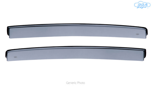 DGA ΖΕΥΓΑΡΙ ΠΙΣΩ ΑΝΕΜΟΘΡΑΥΣΤΕΣ ΓΙΑ BMW X5 5D E70 2007-2013 / 2013+ ΑΠΟ ΕΥΚΑΜΠΤΟ ΧΥΤΟ ΑΚΡΥΛΙΚΟ ΓΥΑΛΙ DGA - 2 ΤΕΜ.
