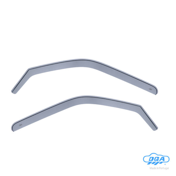 DGA ΖΕΥΓΑΡΙ ΜΠΡΟΣΤΙΝΟΙ ΑΝΕΜΟΘΡΑΥΣΤΕΣ ΓΙΑ FORD FIESTA 3D 1995-2002 ΑΠΟ ΕΥΚΑΜΠΤΟ ΧΥΤΟ ΑΚΡΥΛΙΚΟ ΓΥΑΛΙ  (CAST ACRYLIC GLASS) DGA - 2 ΤΕΜ.