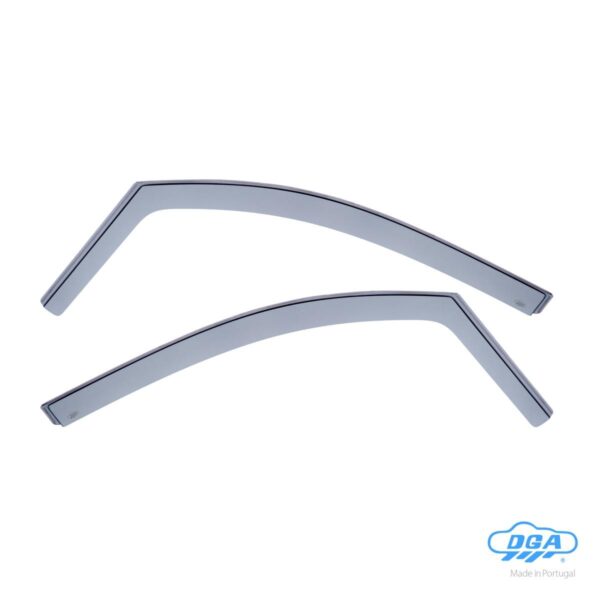 DGA ΖΕΥΓΑΡΙ ΜΠΡΟΣΤΙΝΟΙ ΑΝΕΜΟΘΡΑΥΣΤΕΣ ΓΙΑ FORD FOCUS 3D 1998-2004 ΑΠΟ ΕΥΚΑΜΠΤΟ ΧΥΤΟ ΑΚΡΥΛΙΚΟ ΓΥΑΛΙ (CAST ACRYLIC GLASS) DGA - 2 ΤΕΜ.