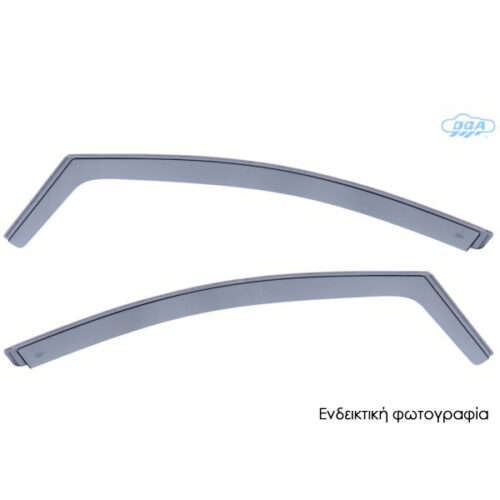 DGA ΖΕΥΓΑΡΙ ΜΠΡΟΣΤΙΝΟΙ ΑΝΕΜΟΘΡΑΥΣΤΕΣ ΓΙΑ KIA CEED 5D 2012-2018 ΑΠΟ ΕΥΚΑΜΠΤΟ ΧΥΤΟ ΑΚΡΥΛΙΚΟ ΓΥΑΛΙ (CAST ACRYLIC GLASS) DGA – 2 ΤΕΜ.