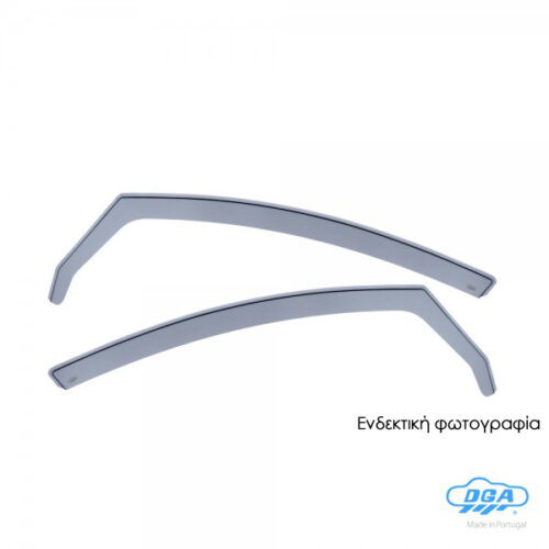 DGA ΖΕΥΓΑΡΙ ΜΠΡΟΣΤΙΝΟΙ ΑΝΕΜΟΘΡΑΥΣΤΕΣ ΓΙΑ PEUGEOT 1007 3D 2005-2009 ΑΠΟ ΕΥΚΑΜΠΤΟ ΧΥΤΟ ΑΚΡΥΛΙΚΟ ΓΥΑΛΙ (CAST ACRYLIC GLASS) DGA – 2 ΤΕΜ.