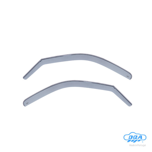 DGA ΖΕΥΓΑΡΙ ΜΠΡΟΣΤΙΝΟΙ ΑΝΕΜΟΘΡΑΥΣΤΕΣ ΓΙΑ RENAULT KANGOO 3D 1997-2007 / NISSAN KUBISTAR 2D 1997-2008 ΑΠΟ ΕΥΚΑΜΠΤΟ ΧΥΤΟ ΑΚΡΥΛΙΚΟ ΓΥΑΛΙ  (CAST ACRYLIC GLASS) DGA - 2 ΤΕΜ.