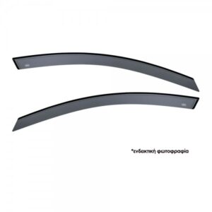 DGA ΖΕΥΓΑΡΙ ΜΠΡΟΣΤΙΝΟΙ ΑΝΕΜΟΘΡΑΥΣΤΕΣ ΓΙΑ SEAT LEON III / ST 5D 2013+ ΑΠΟ ΕΥΚΑΜΠΤΟ ΧΥΤΟ ΑΚΡΥΛΙΚΟ ΓΥΑΛΙ  (CAST ACRYLIC GLASS) DGA - 2 ΤΕΜ.