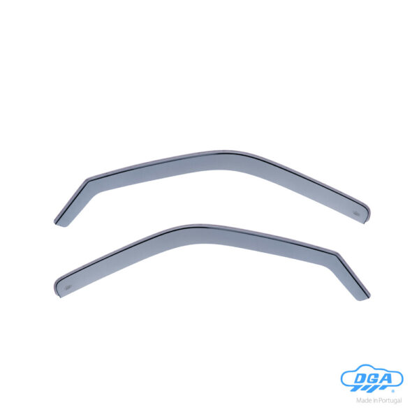 DGA ΖΕΥΓΑΡΙ ΜΠΡΟΣΤΙΝΟΙ ΑΝΕΜΟΘΡΑΥΣΤΕΣ ΓΙΑ VW GOLF 3 / VENTO 4D/5D 1991-1998 ΑΠΟ ΕΥΚΑΜΠΤΟ ΧΥΤΟ ΑΚΡΥΛΙΚΟ ΓΥΑΛΙ  (CAST ACRYLIC GLASS) DGA - 2 ΤΕΜ.