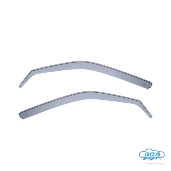 DGA ΖΕΥΓΑΡΙ ΜΠΡΟΣΤΙΝΟΙ ΑΝΕΜΟΘΡΑΥΣΤΕΣ ΓΙΑ VW POLO 3D 1994-2001 ΑΠΟ ΕΥΚΑΜΠΤΟ ΧΥΤΟ ΑΚΡΥΛΙΚΟ ΓΥΑΛΙ (CAST ACRYLIC GLASS) DGA - 2 ΤΕΜ