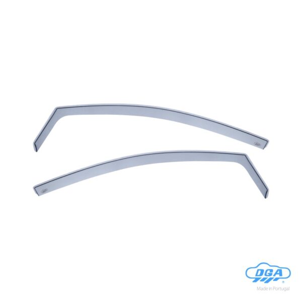 DGA ΖΕΥΓΑΡΙ ΜΠΡΟΣΤΙΝΟΙ ΑΝΕΜΟΘΡΑΥΣΤΕΣ ΓΙΑ VW FOX 3D 2005-2011 ΑΠΟ ΕΥΚΑΜΠΤΟ ΧΥΤΟ ΑΚΡΥΛΙΚΟ ΓΥΑΛΙ  (CAST ACRYLIC GLASS) DGA - 2 ΤΕΜ.