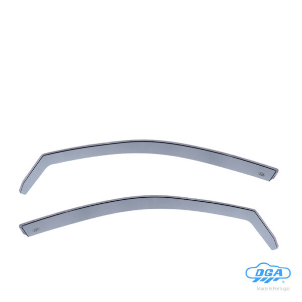 DGA ΖΕΥΓΑΡΙ ΜΠΡΟΣΤΙΝΟΙ ΑΝΕΜΟΘΡΑΥΣΤΕΣ ΓΙΑ VW JETTA 4D/5D 08/2005+ / GOLF 5/6 5D ΤΥΠΟΥ VARIANT 2005+ ΑΠΟ ΕΥΚΑΜΠΤΟ ΧΥΤΟ ΑΚΡΥΛΙΚΟ ΓΥΑΛΙ  (CAST ACRYLIC GLASS) DGA - 2 ΤΕΜ.