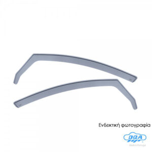 DGA ΖΕΥΓΑΡΙ ΜΠΡΟΣΤΙΝΟΙ ΑΝΕΜΟΘΡΑΥΣΤΕΣ ΓΙΑ VW GOLF 5 5D 2003-2008 / GOLF PLUS 5D 2003-2014 ΑΠΟ ΕΥΚΑΜΠΤΟ ΧΥΤΟ ΑΚΡΥΛΙΚΟ ΓΥΑΛΙ (CAST ACRYLIC GLASS) DGA - 2 ΤΕΜ.