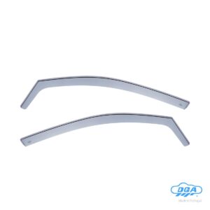 DGA ΖΕΥΓΑΡΙ ΜΠΡΟΣΤΙΝΟΙ ΑΝΕΜΟΘΡΑΥΣΤΕΣ ΓΙΑ VW POLO 3D 2009-2017 ΑΠΟ ΕΥΚΑΜΠΤΟ ΧΥΤΟ ΑΚΡΥΛΙΚΟ ΓΥΑΛΙ (CAST ACRYLIC GLASS) DGA - 2 ΤΕΜ.