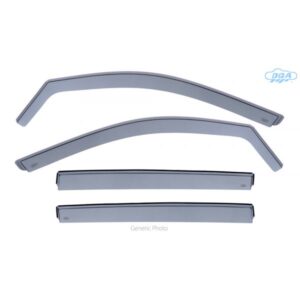 DGA ΣΕΤ ΑΝΕΜΟΘΡΑΥΣΤΕΣ ΓΙΑ FORD FIESTA 5D 2008-2017 ΑΠΟ ΕΥΚΑΜΠΤΟ ΧΥΤΟ ΑΚΡΥΛΙΚΟ ΓΥΑΛΙ  (CAST ACRYLIC GLASS) DGA - 4 ΤΕΜ.