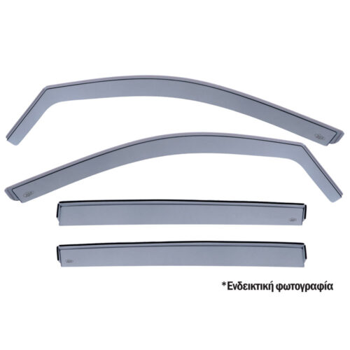 DGA ΣΕΤ ΑΝΕΜΟΘΡΑΥΣΤΕΣ ΓΙΑ VW GOLF 6 5D 2008-2012 ΑΠΟ ΕΥΚΑΜΠΤΟ ΧΥΤΟ ΑΚΡΥΛΙΚΟ ΓΥΑΛΙ (CAST ACRYLIC GLASS) DGA – 4 ΤΕΜ.