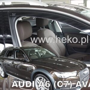 Heko ΑΝΕΜΟΘΡΑΥΣΤΕΣ ΓΙΑ AUDI A6 / C7 4D/5D SEDAN 2011-2018 ΖΕΥΓΑΡΙ ΑΠΟ ΕΥΚΑΜΠΤΟ ΦΙΜΕ ΠΛΑΣΤΙΚΟ HEKO - 2 ΤΕΜ.