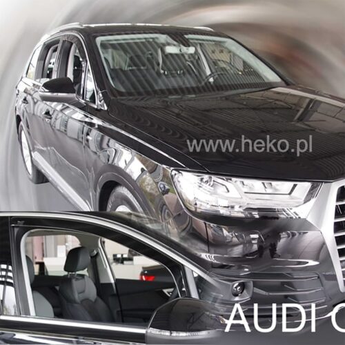 Heko ΑΝΕΜΟΘΡΑΥΣΤΕΣ ΓΙΑ AUDI Q7 II 5D 2015-2021 ΖΕΥΓΑΡΙ ΑΠΟ ΕΥΚΑΜΠΤΟ ΦΙΜΕ ΠΛΑΣΤΙΚΟ HEKO – 2 ΤΕΜ.