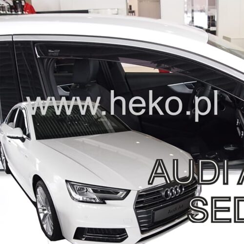 Heko ΑΝΕΜΟΘΡΑΥΣΤΕΣ ΓΙΑ AUDI A4 / B9 4D/5D SEDAN AVANT 2016-2021 / ALLROAD ΖΕΥΓΑΡΙ ΑΠΟ ΕΥΚΑΜΠΤΟ ΦΙΜΕ ΠΛΑΣΤΙΚΟ HEKO – 2 ΤΕΜ.
