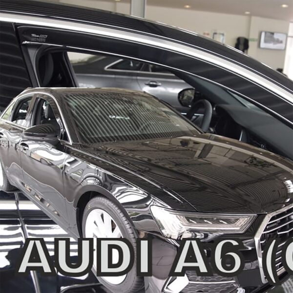 Heko ΑΝΕΜΟΘΡΑΥΣΤΕΣ ΓΙΑ AUDI A6 C8 4D / AUDI A6 C8 5D AVANT 2018-2021 ΖΕΥΓΑΡΙ ΑΠΟ ΕΥΚΑΜΠΤΟ ΦΙΜΕ ΠΛΑΣΤΙΚΟ HEKO - 2 ΤΕΜ.