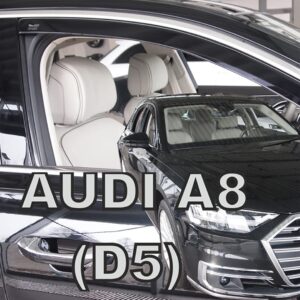 Heko ΑΝΕΜΟΘΡΑΥΣΤΕΣ ΓΙΑ AUDI A8 D5 4D 2017-2021 ΖΕΥΓΑΡΙ ΑΠΟ ΕΥΚΑΜΠΤΟ ΦΙΜΕ ΠΛΑΣΤΙΚΟ HEKO - 2 ΤΕΜ.