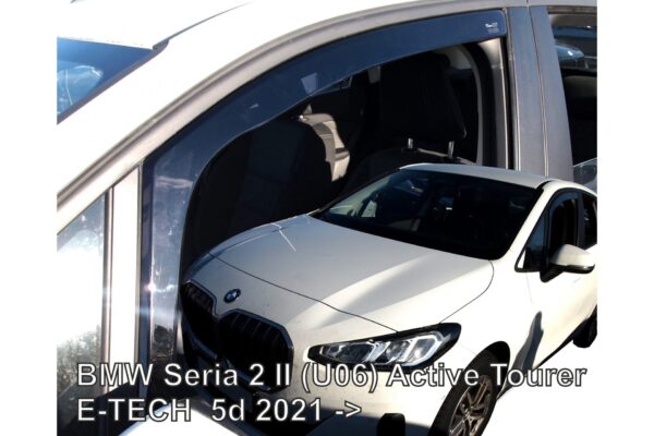 Heko ΑΝΕΜΟΘΡΑΥΣΤΕΣ ΓΙΑ BMW 2 ACTIVE TOURER (U06) 5D 2021+  ΣΕΤ ΑΥΤΟΚΙΝΗΤΟΥ ΑΠΟ ΕΥΚΑΜΠΤΟ ΦΙΜΕ ΠΛΑΣΤΙΚΟ HEKO - 4 ΤΕΜ.