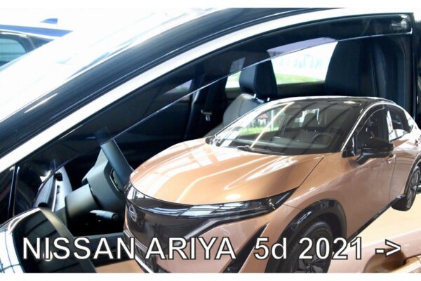 Heko ΑΝΕΜΟΘΡΑΥΣΤΕΣ ΓΙΑ NISSAN ARIYA 5D 2022+? ΣΕΤ ΑΥΤΟΚΙΝΗΤΟΥ ΑΠΟ ΕΥΚΑΜΠΤΟ ΦΙΜΕ ΠΛΑΣΤΙΚΟ HEKO - 4 ΤΕΜ.