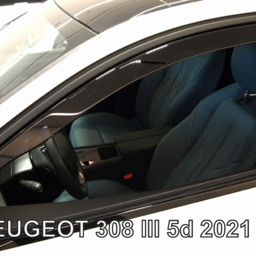 Heko ΑΝΕΜΟΘΡΑΥΣΤΕΣ ΓΙΑ PEUGEOT 308 5D 2021+ / OPEL ASTRA L 5D 2021+ ΖΕΥΓΑΡΙ ΑΠΟ ΕΥΚΑΜΠΤΟ ΦΙΜΕ ΠΛΑΣΤΙΚΟ HEKO – 2 ΤΕΜ.