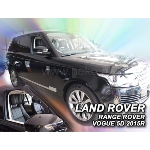 Heko ΑΝΕΜΟΘΡΑΥΣΤΕΣ ΓΙΑ LAND ROVER VOGUE 5D 2012+ ΖΕΥΓΑΡΙ ΑΥΤΟΚΙΝΗΤΟΥ ΑΠΟ ΕΥΚΑΜΠΤΟ ΦΙΜΕ ΠΛΑΣΤΙΚΟ HEKO - 2 ΤΕΜ.