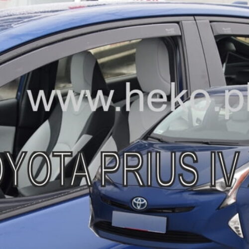 Heko ΑΝΕΜΟΘΡΑΥΣΤΕΣ ΓΙΑ TOYOTA PRIUS 5D 2016+ ΣΕΤ ΑΥΤΟΚΙΝΗΤΟΥ ΑΠΟ ΕΥΚΑΜΠΤΟ ΦΙΜΕ ΠΛΑΣΤΙΚΟ HEKO – 4 ΤΕΜ.