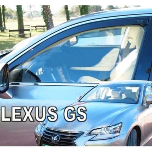 Heko ΑΝΕΜΟΘΡΑΥΣΤΕΣ ΓΙΑ LEXUS GS IV 250 4D 2016+ ΖΕΥΓΑΡΙ ΑΥΤΟΚΙΝΗΤΟΥ ΑΠΟ ΕΥΚΑΜΠΤΟ ΦΙΜΕ ΠΛΑΣΤΙΚΟ HEKO – 2 ΤΕΜ.