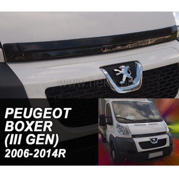 Heko ΑΝΕΜΟΘΡΑΥΣΤΗΣ ΚΑΠΩ ΑΥΤΟΚΙΝΗΤΟΥ ΓΙΑ FIAT DUCATO III / CITROEN JUMPER II / PEUGEOT BOXER II 2006-2014 ΑΠΟ ΕΥΚΑΜΠΤΟ ΦΙΜΕ ΠΛΑΣΤΙΚΟ HEKO - 1 ΤΕΜ. - Image 3