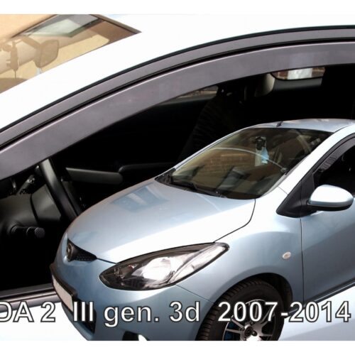 Heko ΑΝΕΜΟΘΡΑΥΣΤΕΣ ΓΙΑ MAZDA 2 3D 2007-2014 ΗΛΕΚΤΡΙΚΑ ΠΑΡΑΘΥΡΑ ΖΕΥΓΑΡΙ ΑΠΟ ΕΥΚΑΜΠΤΟ ΦΙΜΕ ΠΛΑΣΤΙΚΟ HEKO – 2 ΤΕΜ.