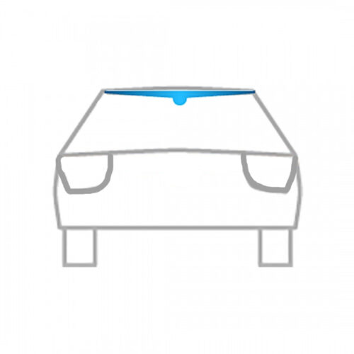 Heko ΑΝΕΜΟΘΡΑΥΣΤΗΣ ΠΙΣΩ ΠΑΡΜΠΡΙΖ ΓΙΑ FIAT PANDA 5D 09/2003+