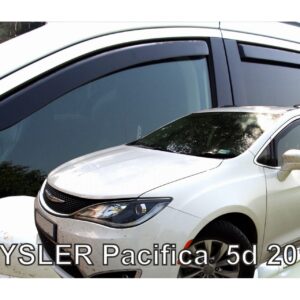 Heko ΑΝΕΜΟΘΡΑΥΣΤΕΣ ΓΙΑ CHRYSLER PACIFICA SW 2016+ ΣΕΤ ΑΥΤΟΚΙΝΗΤΟΥ ΑΠΟ ΕΥΚΑΜΠΤΟ ΦΙΜΕ ΠΛΑΣΤΙΚΟ HEKO - 4 ΤΕΜ.